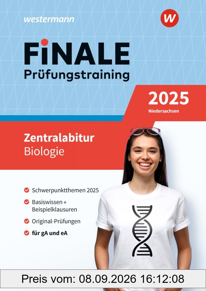 FiNALE Prüfungstraining Zentralabitur Niedersachsen: Biologie 2025