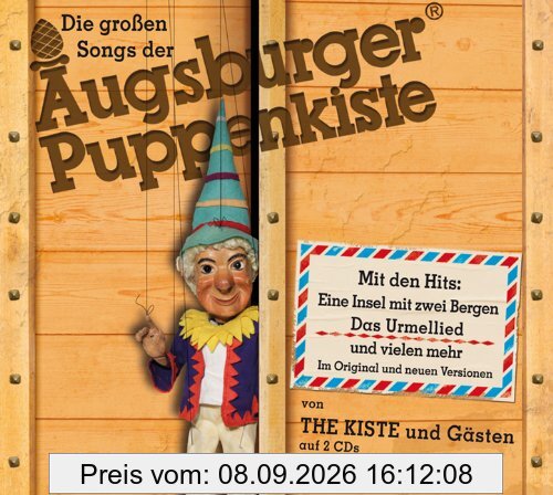Die großen Songs der Augsburger Puppenkiste: Die Originalsongs der TV-Serie und neu aufgenommene Popversionen.
