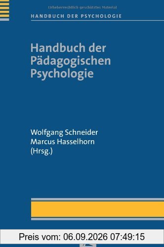 Handbuch der Psychologie: Handbuch der Pädagogischen Psychologie: BD 10