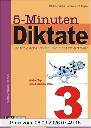 5-Minuten-Diktate, neue Rechtschreibung, 3. Schuljahr