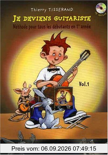 Je deviens guitariste Volume 1 + cd