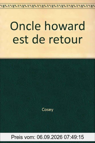Jonathan, Tome 10 : Oncle Howard est de retour