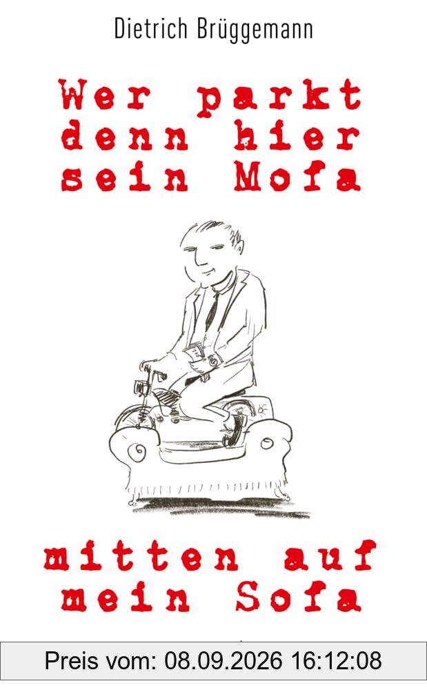 Wer parkt denn hier sein Mofa mitten auf mein Sofa