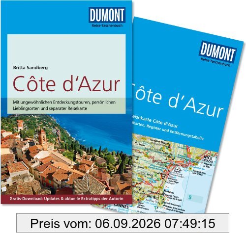 DuMont Reise-Taschenbuch Reiseführer Cote d'Azur