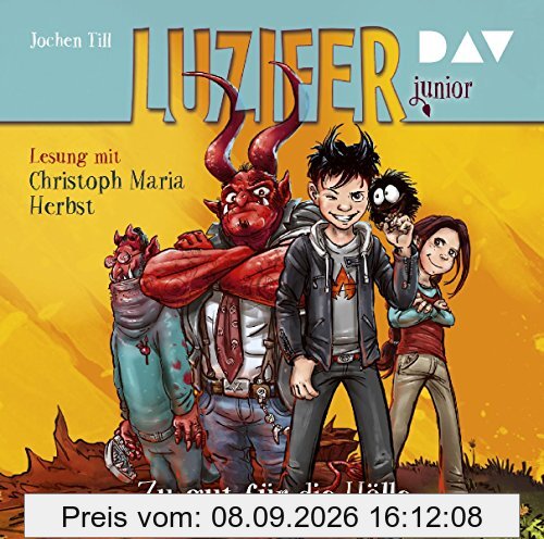 Luzifer junior - Teil 1: Zu gut für die Hölle: Lesung mit Christoph Maria Herbst (2 CDs)