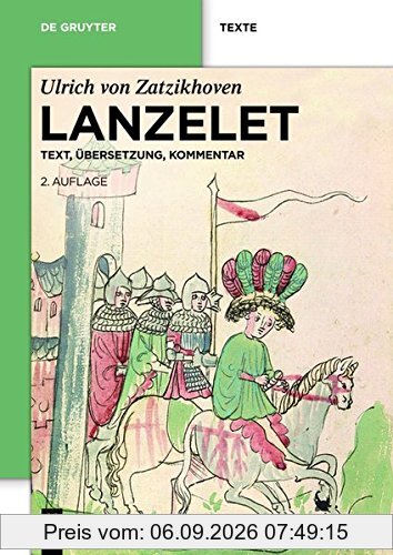 Lanzelet: Text - Übersetzung - Kommentar. Studienausgabe (de Gruyter Texte)