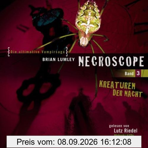 Necroscope - Folge 3: Kreaturen der Nacht. gekürzte Lesung