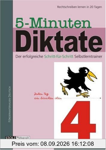5-Minuten-Diktate, neue Rechtschreibung, 4. Schuljahr