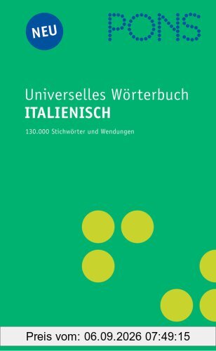 PONS Universelles Wörterbuch Italienisch