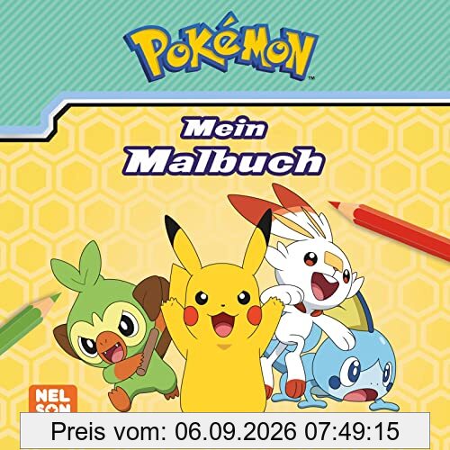 Maxi-Mini 136: Pokémon: Mein Malbuch (Nelson Maxi-Mini)