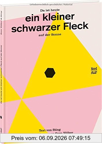 Da ist heute ein kleiner schwarzer Fleck auf der Sonne