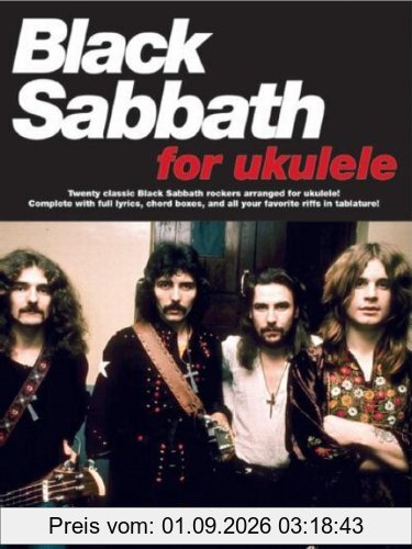Black Sabbath For Ukulele Uke Bk