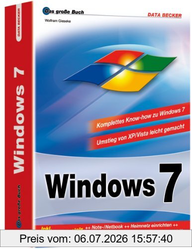 Wolfram Gieseke Das Große Buch, Windows 7