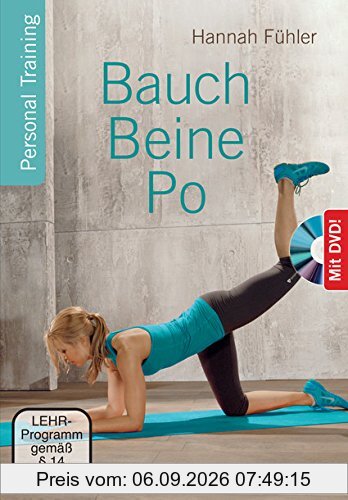 Bauch, Beine, Po + DVD: Personal Training