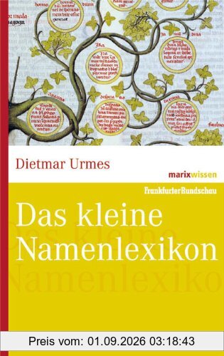 Das kleine Namenlexikon (marixwissen)