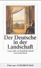 Der Deutsche in der Landschaft