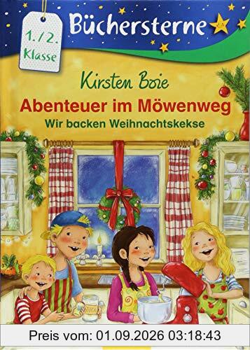 Abenteuer im Möwenweg: Wir backen Weihnachtskekse (Büchersterne)