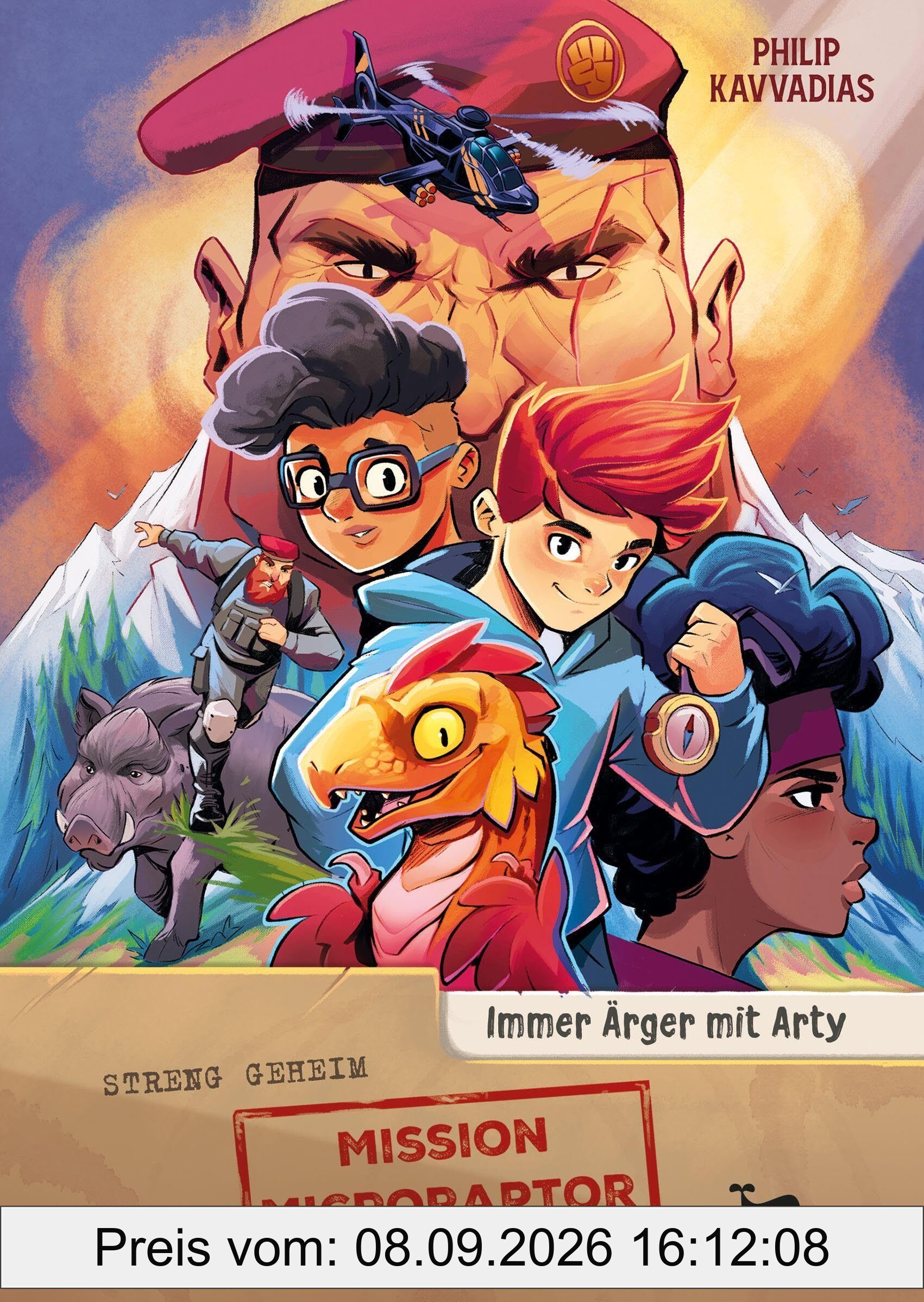 Mission Microraptor - Immer Ärger mit Arty: Actiongeladener Kinderbuch-Reihenauftakt ab 10 Jahren