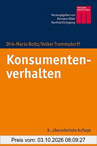 Konsumentenverhalten (Kohlhammer Edition Marketing)