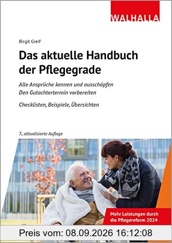 Das aktuelle Handbuch der Pflegegrade: Alle Ansprüche kennen und ausschöpfen; Den Gutachtertermin vorbereiten; Checklisten, Beispiele, Übersichten