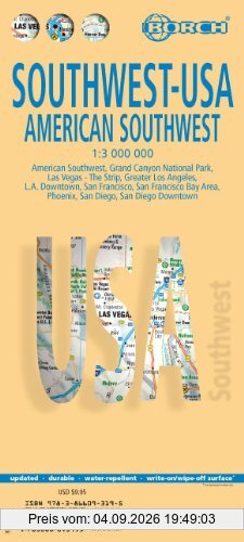 USA 2: American Southwest (Borch Map)