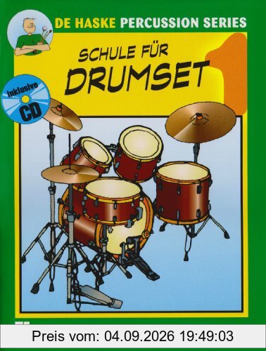 Schule für Drumset , m. Audio-CD