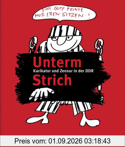 Unterm Strich. Karikatur und Zensur in der DDR