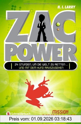 Zac Power 01: Mission Giftfrosch-Insel