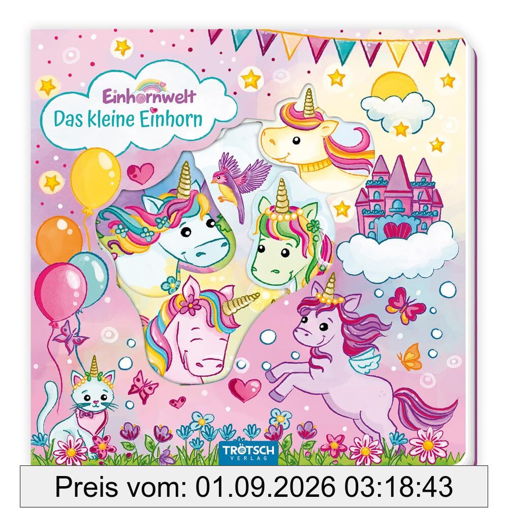 Trötsch Fensterbuch Einhornwelt Das kleine Einhorn: Entdeckerbuch Beschäftigungsbuch Spielbuch