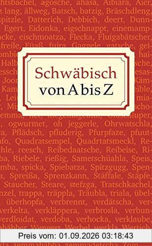 Schwäbisch von A bis Z