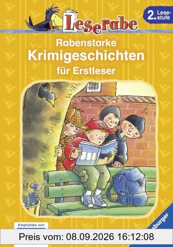 Leserabe - Sonderausgaben: Rabenstarke Krimigeschichten für Erstleser