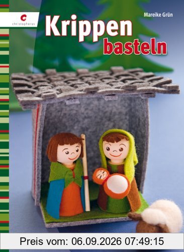 Krippen basteln: Ideen aus Papier, Filz & Holz