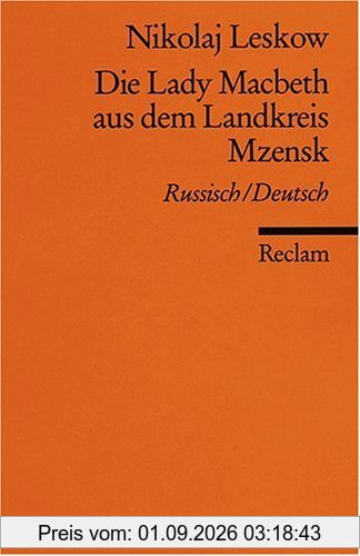 Die Lady Macbeth aus dem Landkreis Mzensk [Zweisprachig]