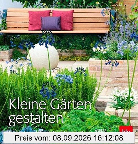 Kleine Gärten gestalten: Reihenhaus Vorgarten Innenhof (BLV)