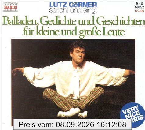 Balladen, Gedichte und Geschichten für kleine und große Leute. 5 CDs.