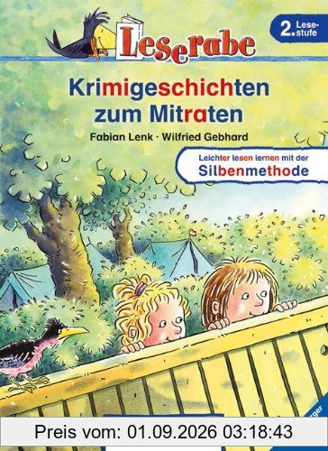 Leserabe mit Mildenberger Silbenmethode: Krimigeschichten zum Mitraten