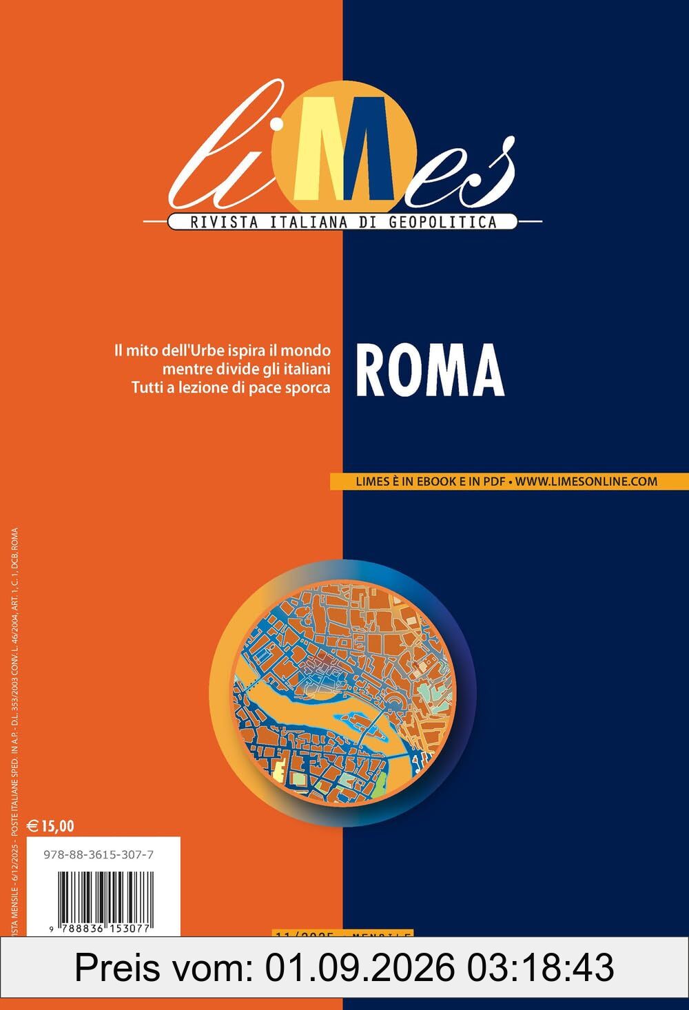 Limes. Rivista italiana di geopolitica. Roma (2025) (Vol. 11)