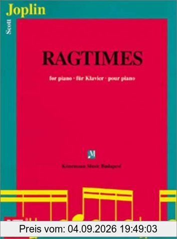 Scott Joplin Ragtime (Music Scores)
