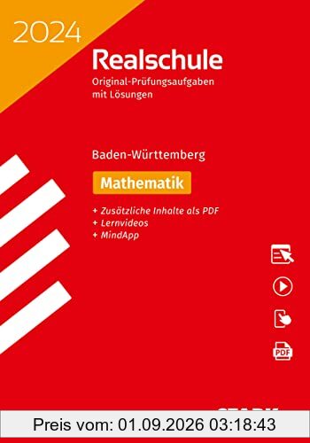 STARK Original-Prüfungen Realschule 2024 - Mathematik - BaWü