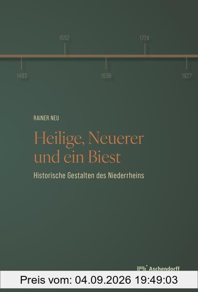 Heilige, Neuerer und ein Biest: Historische Gestalten des Niederrheins