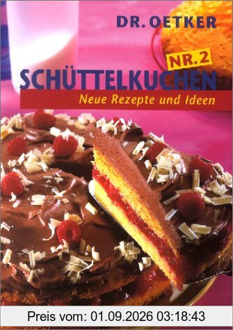 Dr. Oetker Schüttelkuchen Nr. 2 - Neue Rezepte und Ideen