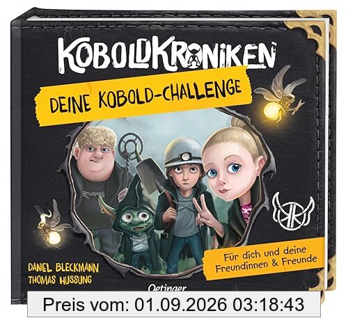 KoboldKroniken. Deine Kobold-Challenge: Für dich und deine Freund*innen. Interaktives Abenteuer-Rätsel-Freundebuch für bis zu 10 Personen