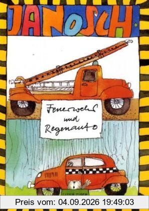 Feuerwehr und Regenauto