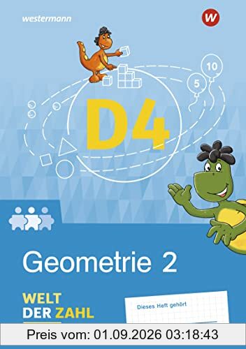 Welt der Zahl Inklusiv - Ausgabe 2021: Inklusionsheft D4: Geometrie 2: Ausgabe 2021 - Geometrie 2 (Welt der Zahl: Inklusionsmaterialien - Ausgabe 2021)