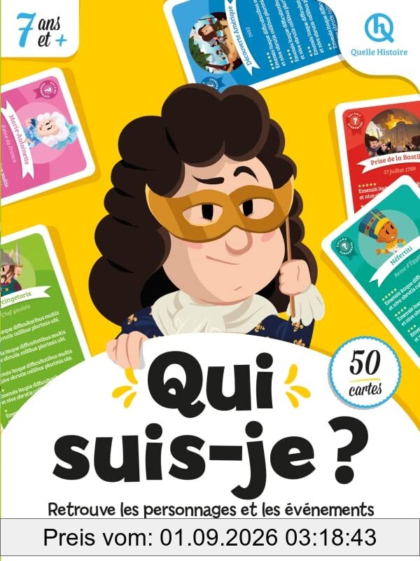Qui suis-je : retrouve les personnages et les événements grâce aux indices