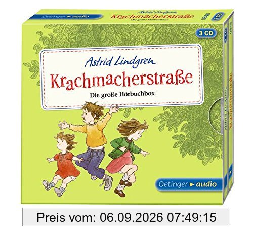 Krachmacherstraße - Die große Hörbuchbox (3 CD): Lesungen