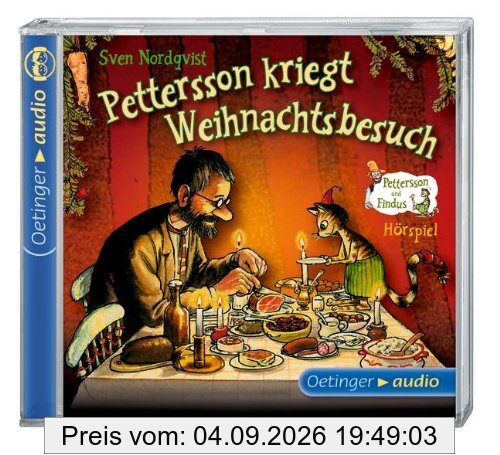 Pettersson kriegt Weihnachtsbesuch (CD): Hörspiel, ca. 28 min