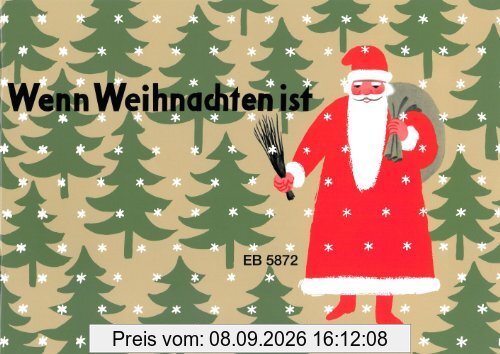 Wenn Weihnachten ist für Klavier (EB 5872)