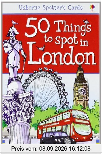 50 Things to Spot in London. Activity Cards (Usborne Spotter's Cards)