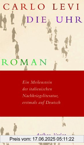 Binding : Gebundene Ausgabe, Edition : 1, Label : Aufbau-Verlag, Publisher : Aufbau-Verlag, medium : Gebundene Ausgabe, numberOfPages : 488, publicationDate : 2005-01-01, authors : Carlo Levi, Verena von Koskull, languages : german, ISBN : 3351030452